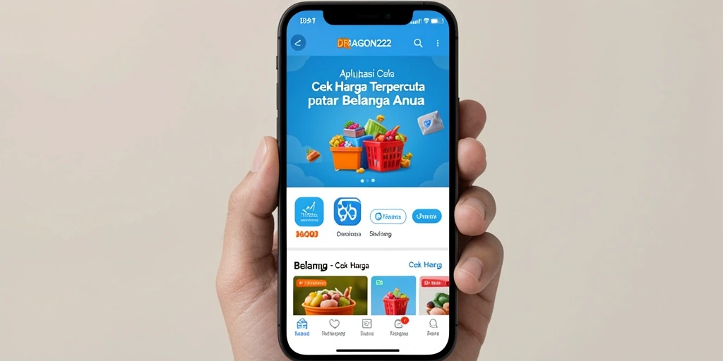 Tampilan antarmuka DRAGON222 untuk Cek Harga yang user-friendly.