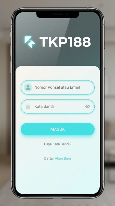 Tampilan halaman login tkp188