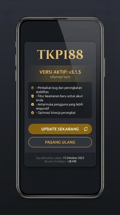 Tampilan riwayat versi tkp188